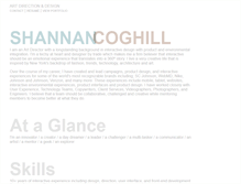 Tablet Screenshot of coghills.com